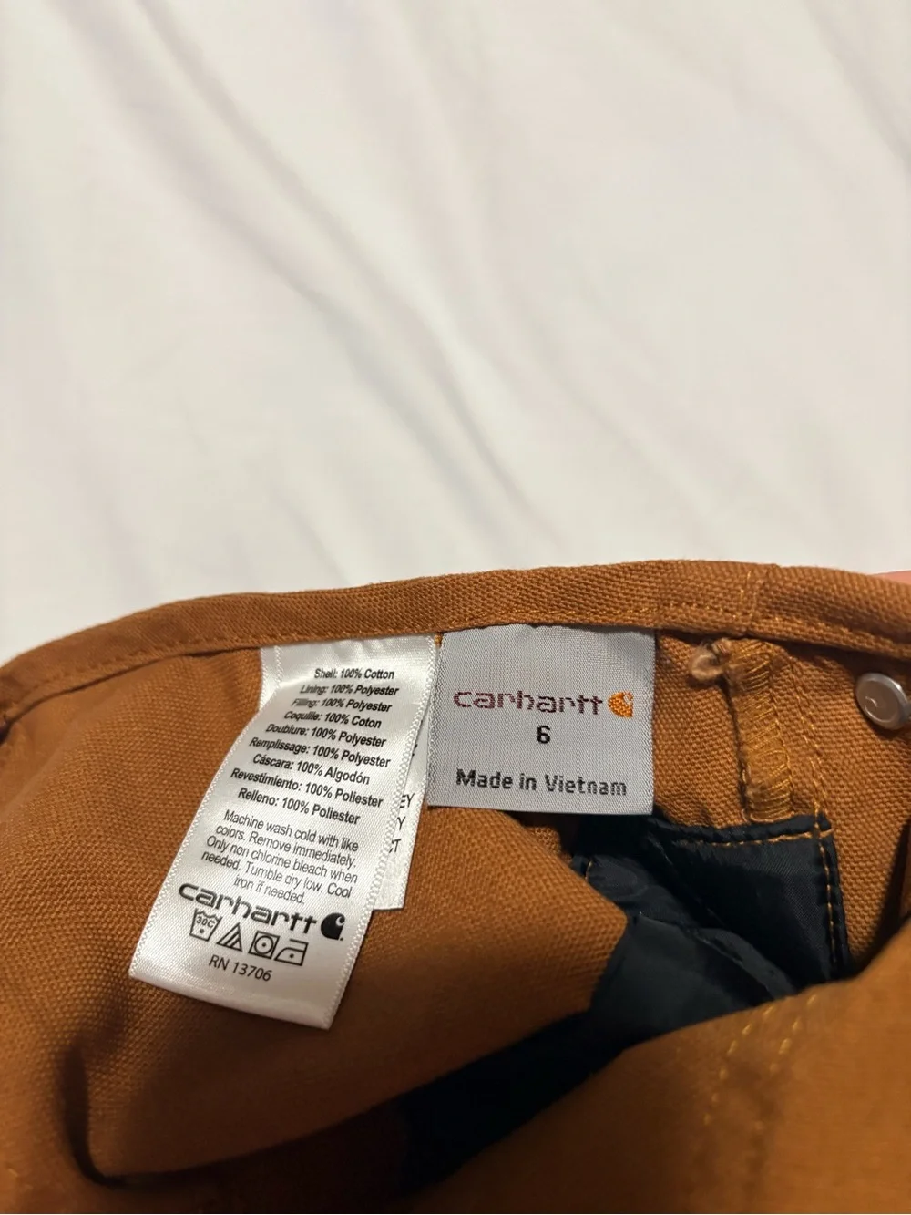 Carhartt durable bib